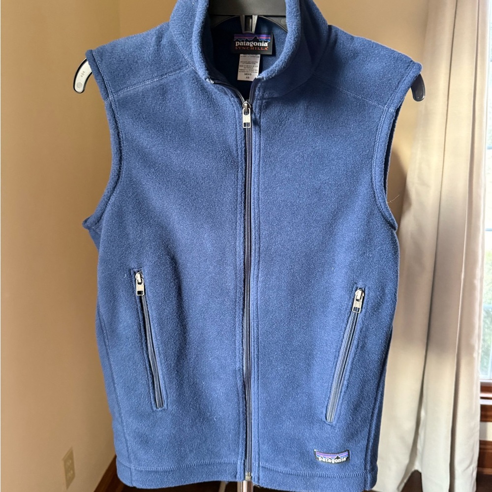 Men’s Patagonia Synchilla Navy Vest